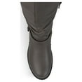 thumbnail image 5 of Journee Womens Stormy Extra Wide Calf Stacked Heel Riding Boots, 5 of 10
