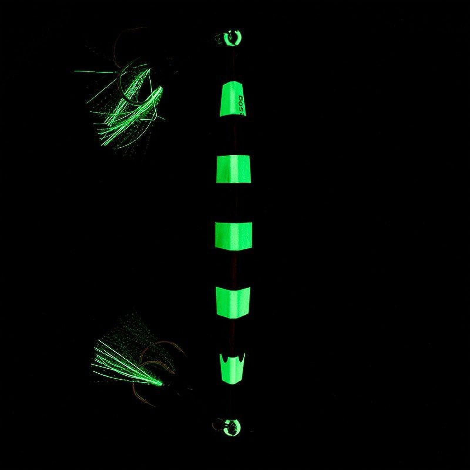 Jigs R Us Mobster Slow Pitch Jig Red Glow 250g Rigged with Top and Bottom Dual Assist Hooks