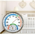 thumbnail image 3 of Thermometer Hygrometer Analog Humidity Meter Indoor Thermohygrometer, 3 of 8