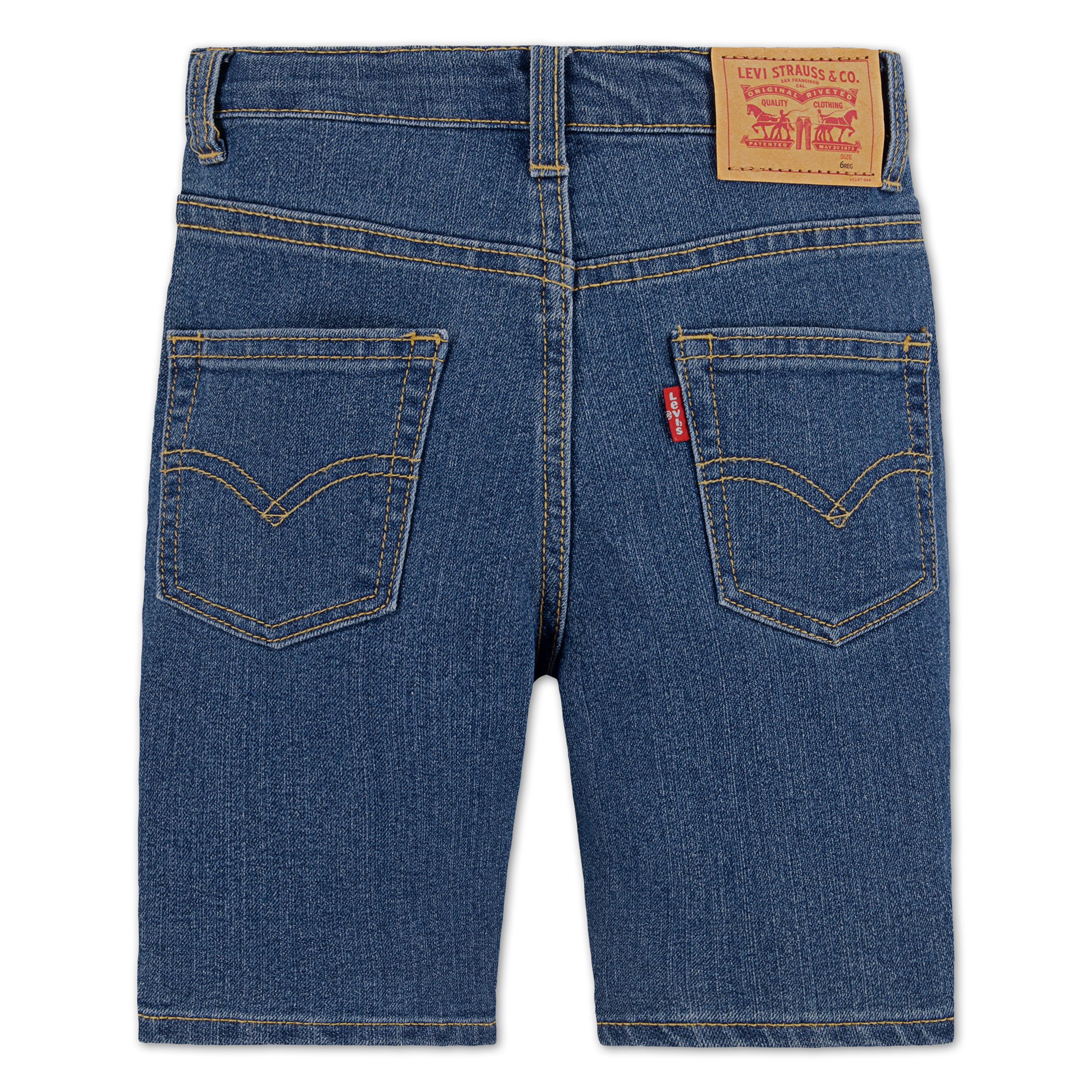 Levi Boys Slim Fit Classic Denim Shorts, Sizes 8-20