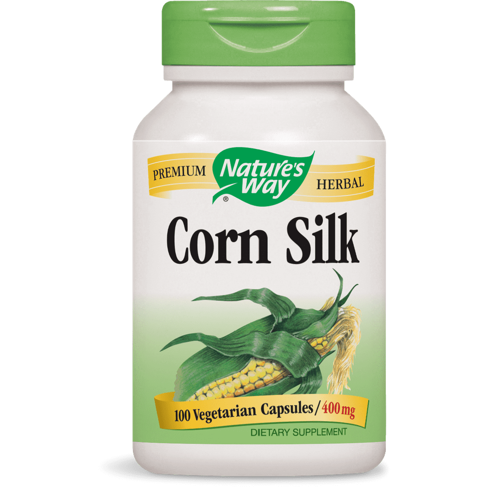 Nature's Way Corn Silk Vegetarian Capsules, 100 Ct