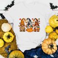 thumbnail image 6 of Women's Casual Pumpkin Print T Shirt Short Sleeve Crewneck Loose Fit Tee for Everyday, 6 of 6