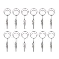 thumbnail image 2 of 12 Pack Metal Note Holder, Dual Side Card Holder Clips Memo Display Clamp with Strong Grip Table Sign Holder Memo Clip Card Paper Menu Clip for Photo,Memo,Banquet,Wedding, 2 of 7