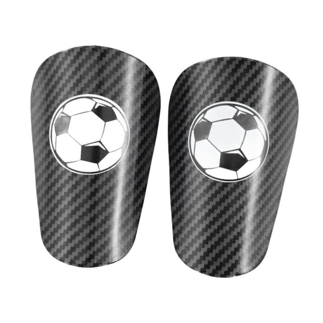 1 par de miniespinilleras de fútbol, protección para espinilleras para niños, jóvenes y adultos 8cmx5cm