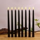 thumbnail image 3 of Velas cónicas con batería de 10 piezas LED LED LECHENES DE VELLAS EN LA EN EL EN EL EN FLAMA (28 cm), 3 of 5