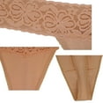 thumbnail image 3 of Pack 10 Lace Thongs Underwear For Women Lacy Panties Soft Cotton Lace Womens Thong Size L, 3 of 6