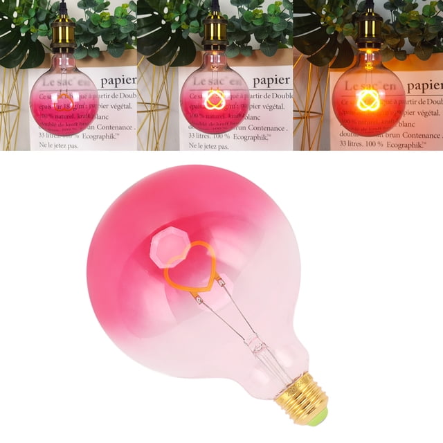 Bombilla de luz nocturna ANGGREK bombillas decorativas LED Rosa degradado 220-240V