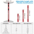 thumbnail image 2 of Uxcell Stair Tread Template Tool 9"to 54" Adjustable Length for Stair Treads, Red, 2 of 6