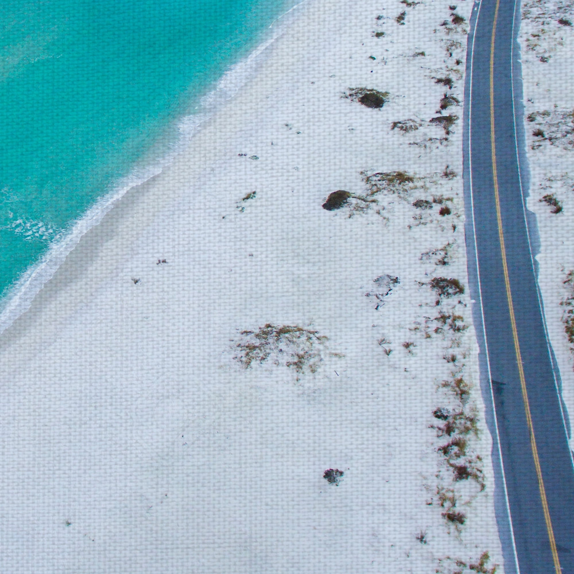 Masterpiece Art Gallery Dream Drive Bird's Eye View By Aaron Burden Canvas Art Print 24" x 36"