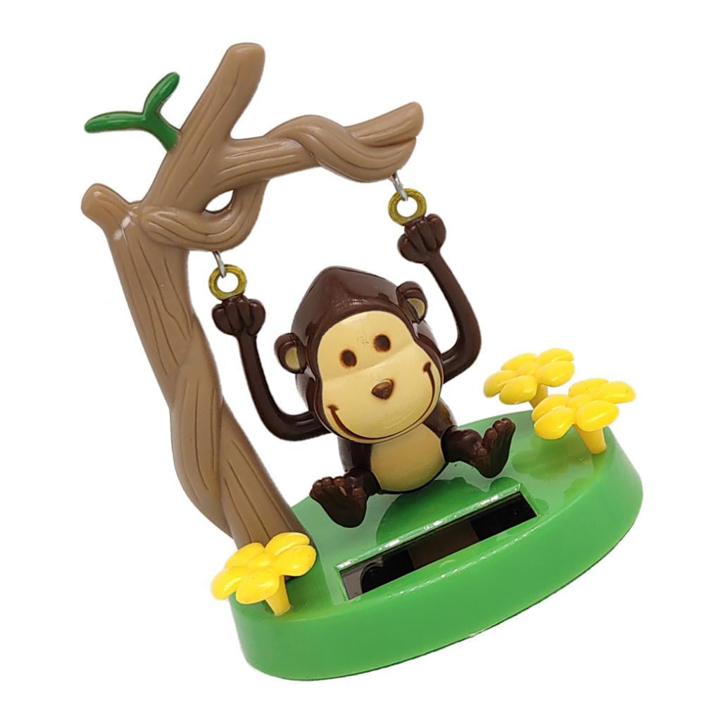 Solar Monkey Swinging Bobble Head Toys New Fast Shipping One Day Monkey Lovers 