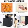thumbnail image 5 of B-Qtech 16x16 Inch Collapsible Photo Light Box with 12 Backgrounds, Dimmable 3200-6500K LED Lighting, 5 of 9