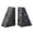 Black, variant on Marble Book Ends Non-sbookends For Shelvesposite Bookend With Stone Heavy Duty Stopper Collected Cds And Oversized Books Organizer White & Red Decorative