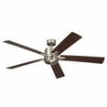 thumbnail image 6 of 330060NI Kichler Lighting Lucian Elite XL - 5 Blade Ceiling Fan with Light Kit In Modern Style-14.25 Inches Tall and 60 Inches Wide-Brushed Nickel, 6 of 10