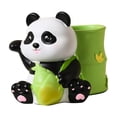 thumbnail image 4 of Portalápices de Panda, decoración del hogar de dibujos animados, escultura de Panda, regalo, organizador de escritorio, portalápices para escritorio, Verde, 4 of 10