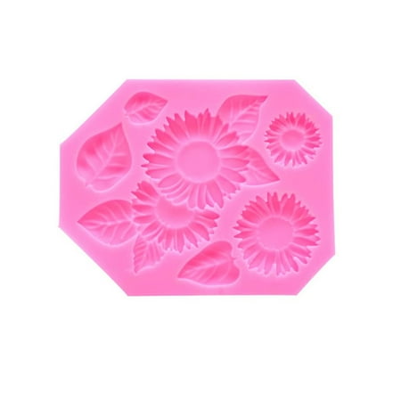 

ZTTD Decoration Silicone Mould Icing Fondant Sunflower Wedding Cake Cake Mould Kitchen Supplies A