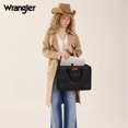 thumbnail image 6 of Wrangler Women Laptop Briefcase Tote Bag with Detachable Adjustable Strap, Black, 6 of 7