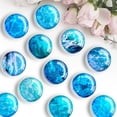 thumbnail image 4 of 12 Pcs Glass Fridge Magnets Sticker, Cute Refrigerator Magnet, Small Whiteboard Magnets, Strong Fridge Magnets for Classroom, Kitchen, Office, Home and Cabinet (Ocean), 4 of 6