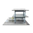 thumbnail image 4 of TISHITA 1/64 Parking Lot Diorama Decorative Scenario Ornament Model Car Display Case M0085E, 4 of 8