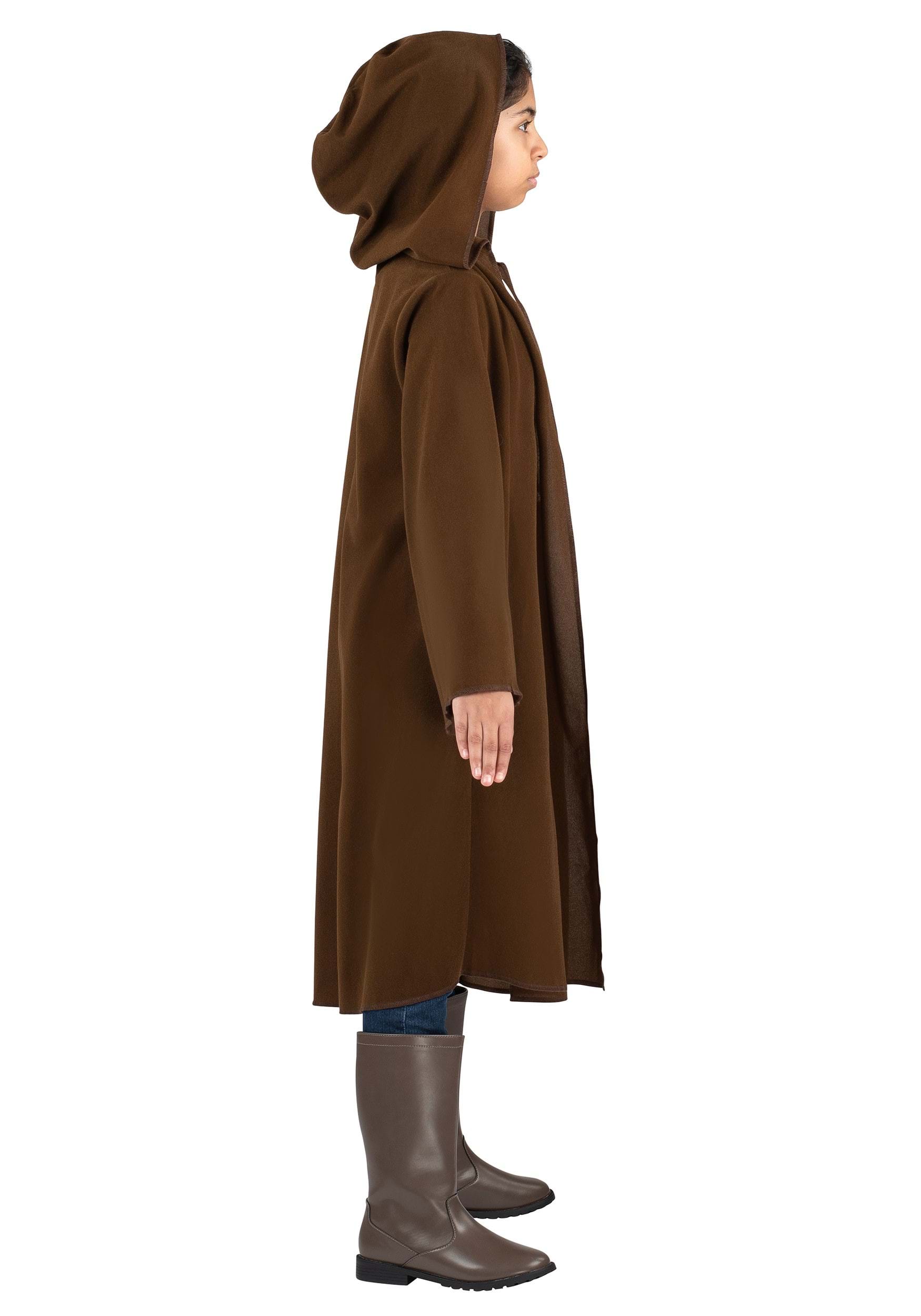 Spirit Halloween Toddler Jedi Robe - Star Wars Costume For Kids, Long Sleeves, Velcro Closure, Polyester Cotton