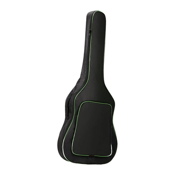 Funda para guitarra acústica de 41 pulgadas con asa lateral para viaje Verde