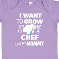 thumbnail image 4 of Inktastic I Want to Grow Up to Be a Chef Like My Mommy Boys or Girls Baby Bodysuit, 4 of 5
