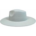 thumbnail image 3 of VERVE 8 Wide Brim Vegan Felt Rancher Hat - Women, Men, and Kids Fedora Style with Adjustable Inner Drawstring, 3 of 8