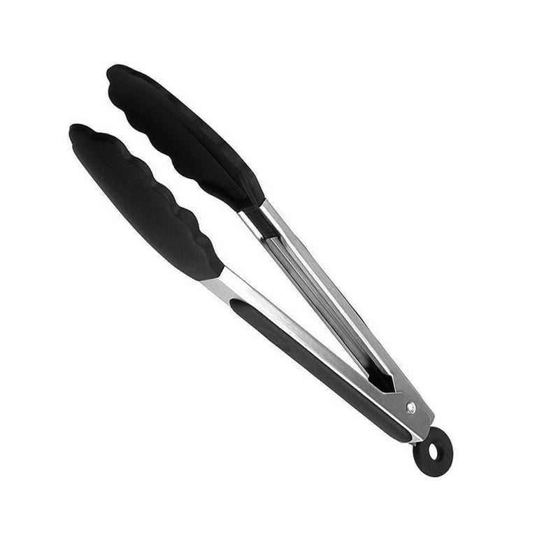 Cuisinart 12 Inch Silicone Tipped Stainless Steel Tongs - CTG-00-12STN
