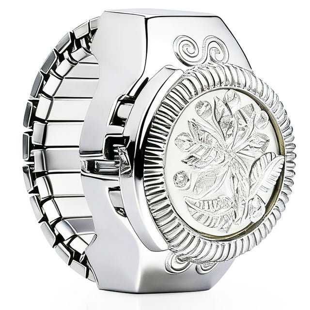 1 reloj de pulsera de moda, portátil y decorativo.