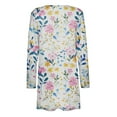 thumbnail image 5 of YueHuiYing Women's Lightweight Cardigan Open Front Long Sleeve Casual Loose Thin Cardigans with Pockets 2026, 5 of 5