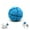 Blue, variant on Knitted Footbag, 2In Sand Filled Kick Sack for Beach Outdoor Foot Training