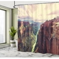 thumbnail image 5 of Ambesonne American Shower Curtain, Grand Canyon River, 69"Wx84"L, Multicolor, 5 of 5