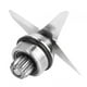 thumbnail image 4 of Cuchilla de licuadora de acero inoxidable, 4 cuchillas Ensamble de cuchilla de licuadora Piezas de licuadora Suministros de cocina, para Vitamix 1195 58625 15504 58805 15652 15643 Contenedor LYUMO Cuchilla de licuadora de acero inoxidable, 4 of 6