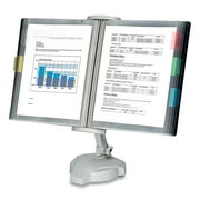 Fellowes Reference Rack, Plastic, Letter, 10 Pockets, Platinum -FEL22300
