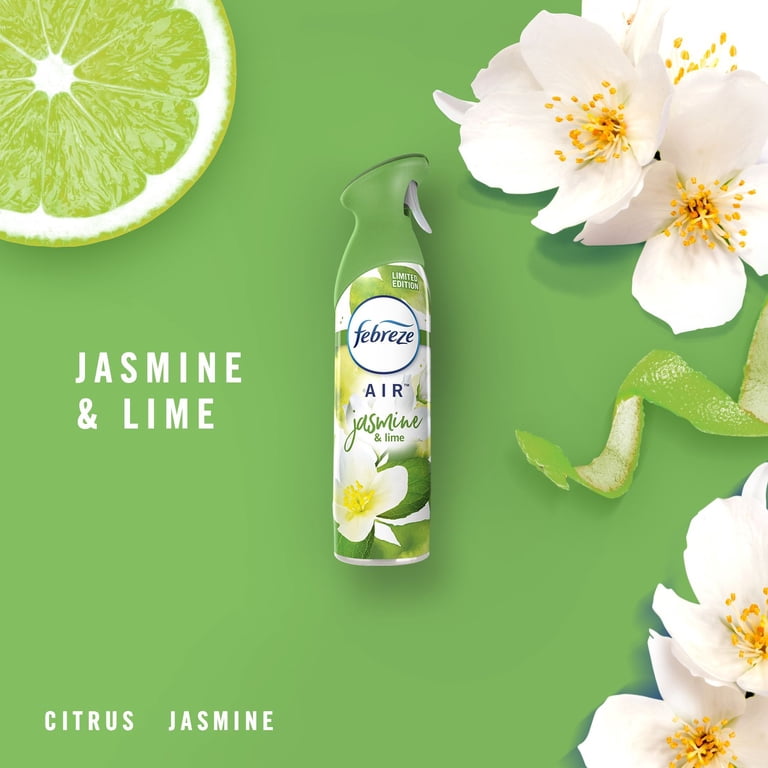 Febreze Room Odor-Eliminating Air Freshener Spray, Jasmine and