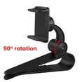 thumbnail image 3 of Gpoty Car Sun Visor Phone Holder， Universal Sunshield Board Clip 360° Rotating Car Cell Phone Holder Smartphone Cradle for iPhone Xs/Xs Max/Xr/X/8/7/6 Samsung Note 9/8/5 Galax, 3 of 7