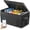 21 QT, variant on 12 Refrigerator - 16QT(15L) Portable Freezer, Electric Cooler for RV Van Camping & Road Trip, Cooling Fridge with 12/24V DC & 110-240V AC for & Use,-4?~77?