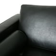 thumbnail image 6 of Noble House Portage Upholstered Tufted Club Chair, Midnight Black, 6 of 9