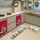 thumbnail image 5 of Juego de 2 alfombras navideñas para cocina | Tapetes antideslizantes de poliéster | Decoración navideña multicolor | Respaldo acolchado antideslizante | 40,6 x 60,9 cm y 40,6 x 122,9 cm | Ideales, 5 of 5