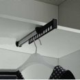 thumbnail image 3 of Clothes Rack Wardrobe Extractable Wardrobe Sliding Compatible Hanger Support Coat Rack Compatible 12 Hangers Length 315 Mm Lot Of 2, 3 of 4