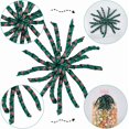 thumbnail image 4 of 8Pcs Curly Ribbon Bows Bulk Self-Adhesive Gift Bows Green Wrap Accessory, 4 of 9