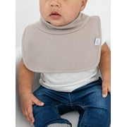 Neat Solutions Unisex 3 Pack Solid Mockneck Infant Bib