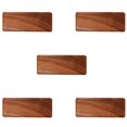 thumbnail image 1 of 5X South American Walnut Tray, Solid Wood Wooden Afternoon Tea Tray, Fruit Tray, Coffee Shop Simple Snack Tray, 1 of 5