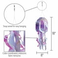 thumbnail image 5 of In the Breeze 5263 — 18-inch Purple Iridescent Jellyfish 3D Windsock — Bright, Sparkling Marine Life Outdoor Decor, 5 of 6