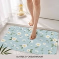 thumbnail image 3 of White Daisy Door Mat&nbsp;Indoor Outdoor Entrance, Non Slip Rug for Kitchen Bathroom Entryway Rug, Country Pastoral Spring Botanical Flowers Washable Doormat Floor Mat 20x31.5 Inch, 3 of 8
