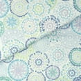 thumbnail image 2 of Waverly Inspirations Cotton 44" Small Wheels Glacier Color Sewing Fabric by the Yard, 2 of 4