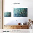 thumbnail image 4 of Elephant Stock Blue Vision I Wall Art - Horizontal Canvas Wall Art - Living Room Wall Decor - Abstract Canvas - Red And Green Decor By Tim O'toole - 24" x 16", 4 of 8