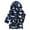 Navy, variant on LYHaoo Kids Little Boys Girls Cartoon Hooded Bathrobe Toddler Robe Pajamas Sleepwear,Lounge Sets Nightwear 2-3 Years
