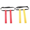 thumbnail image 4 of Estbridge Équipement de Football Drapeau Rouge Polyester 2 Pcs 130.0x39.0x5.0 Po, 4 of 8