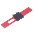 thumbnail image 1 of Woodworking Ruler, Aluminum Alloy Scribing Ruler 160mm Hard Wearing Lightweight With Slide Stop For Mechanical Processing, 1 of 8