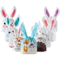 thumbnail image 4 of 10PCS Cute Party Supplies Storage Pocket Rabbit Cookie Bags Candy Bag Easter Rabbit Biscuit Package 8, 4 of 8
